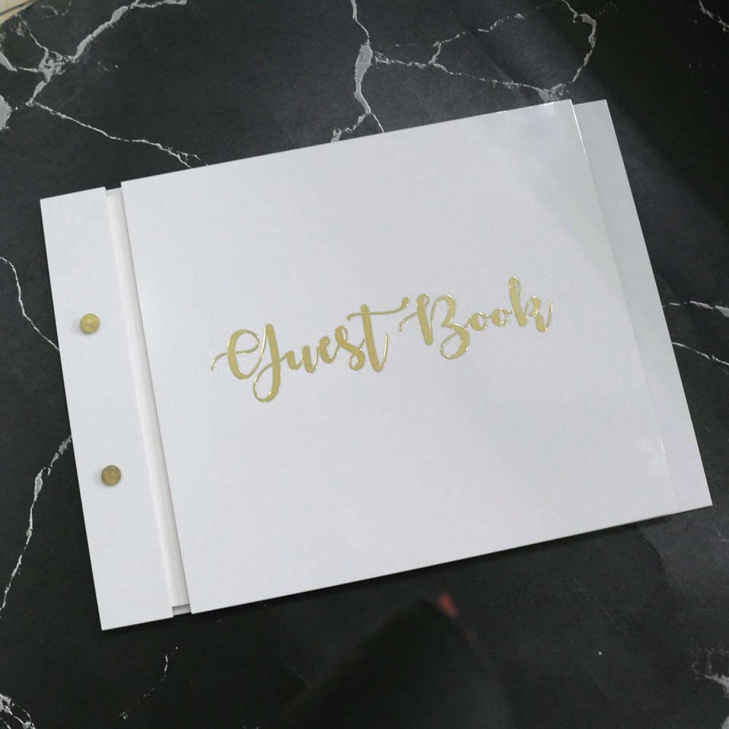 Acrylic Guest Book Wedding Supplies Personalized Custom